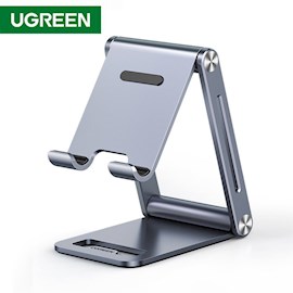 მობილურის დამჭერი UGREEN 80708 Phone Holder with Roller Aluminum Alloy (grey)